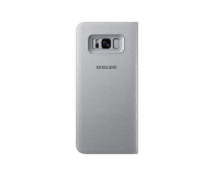 Samsung LED View Cover do Galaxy S8+ srebrny - 355845 - zdjęcie 2